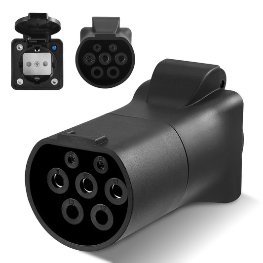 Adaptateur V2L 3.5KW 16A 220V – Alimentation Véhicule Électrique Extérieur IP44 – Prise Courant Voiture EV