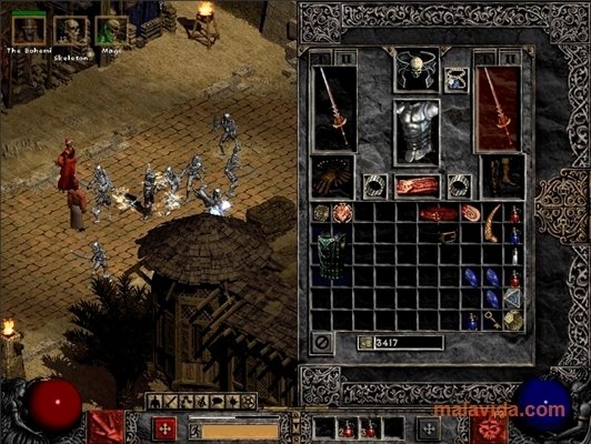 Diablo II – Disques 1 et 2 – PC CD-ROM – Incomplet – Sans Clé