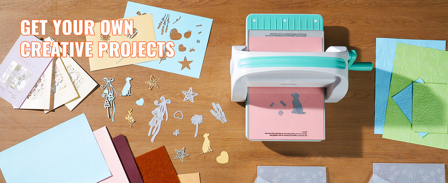 Machine de Découpe et Gaufrage Manuelle 6/9 Pouces – Mini Presse Scrapbooking – Outil DIY Cartes & Loisirs Créatifs