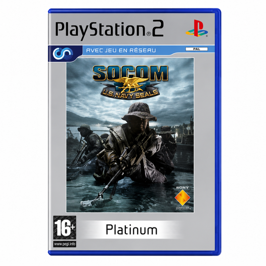 SOCOM : U.S. Navy Seals (PS2 Platinum) – Jeu de Tir & Stratégie Militaire – Version Française