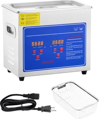 Nettoyeur à Ultrasons 1,3L à 30L – Machine de Nettoyage Ultrasonique Portable – Bijoux, Pièces & Outils
