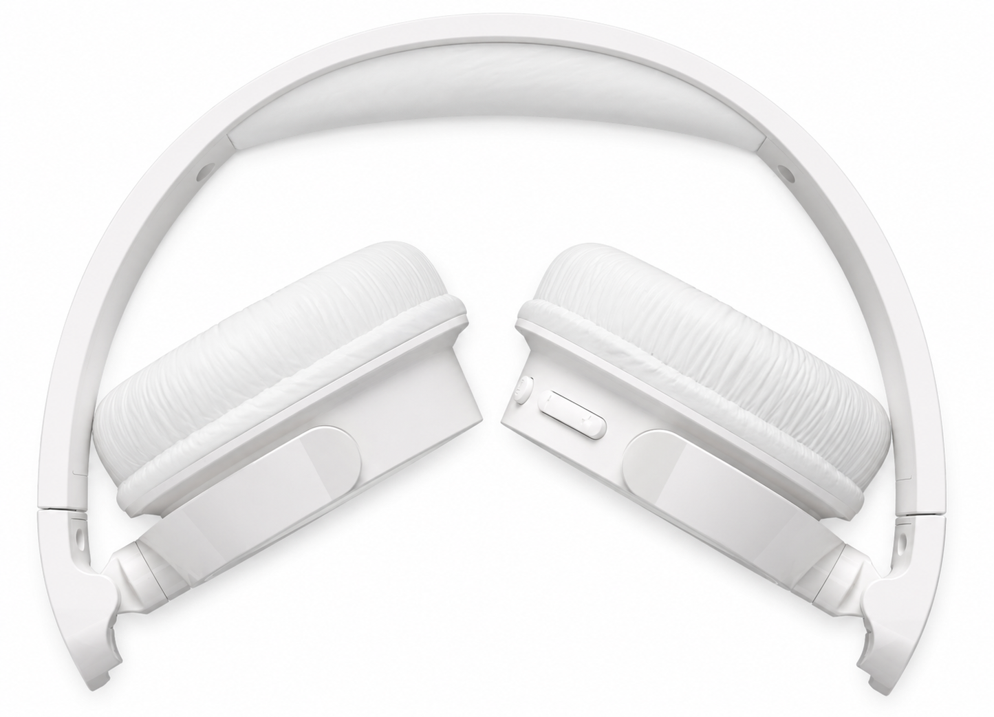 Casque Bluetooth 5.3 Supra-Aural Pliable – HiFi, 55H Autonomie, Micro Intégré, USB-C, Blanc