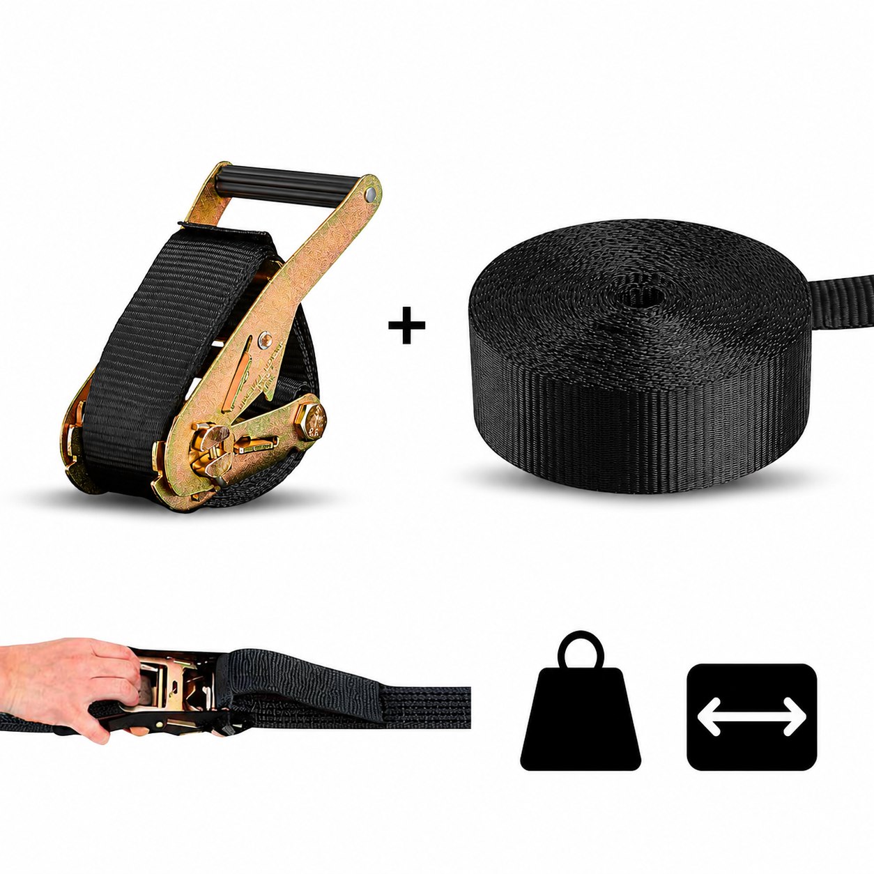 Kit Parcours Ninja Slackline 15m pour Enfants – Échelle, Anneaux, Barre de Trapèze & Accessoires – Jeux Extérieurs Jardin