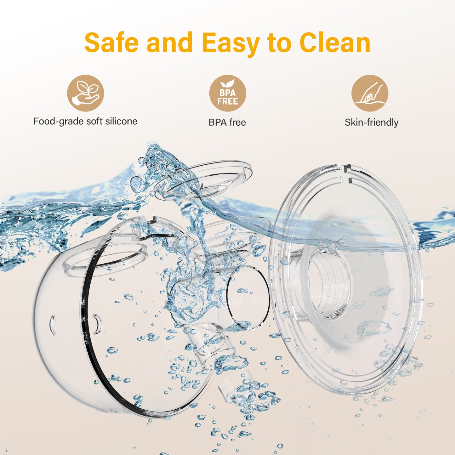 Tire-Lait Électrique Portable Mains Libres – 5 Modes Automatiques Indolore