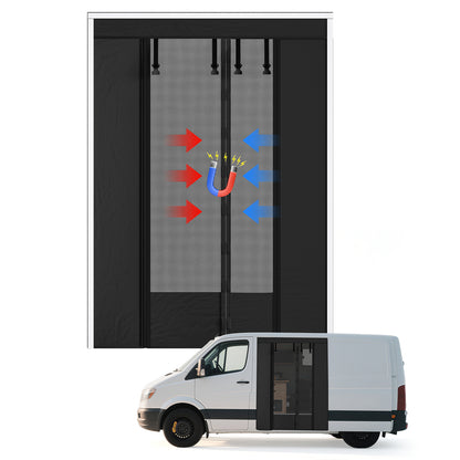 Moustiquaire Magnétique pour Porte Coulissante VW T5 T6 – Protection Anti-Insectes