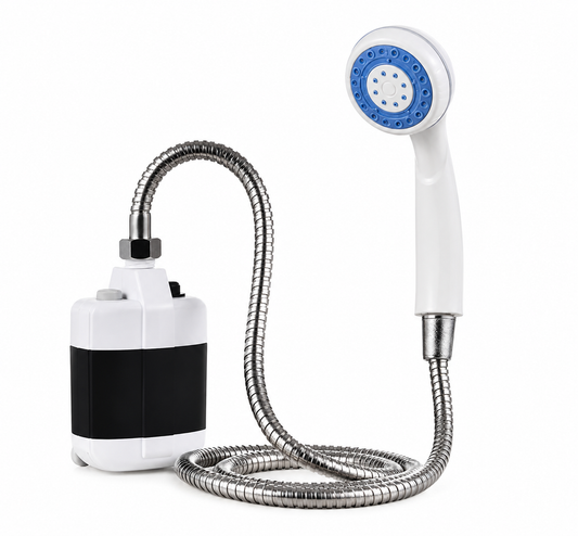 Douche de Camping Portable Rechargeable USB – Pompe Électrique Extérieure – Camping, Randonnée, Jardin, Animaux
