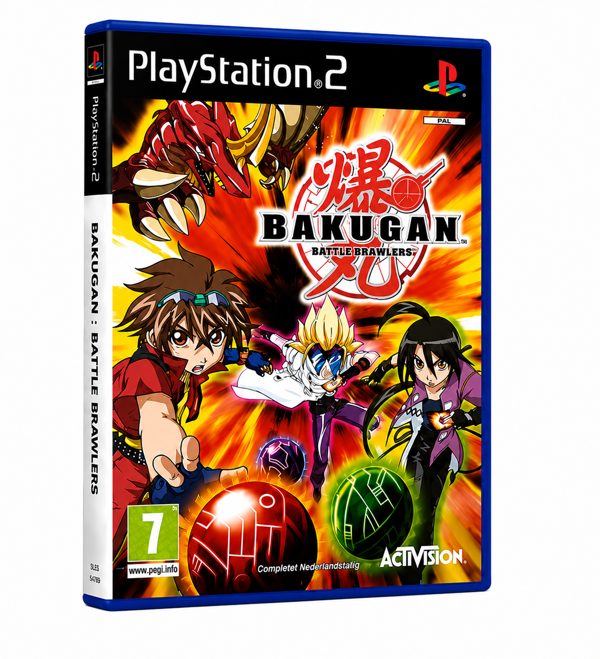 Bakugan Battle Brawlers PS2 Jeu d’Action Combat Aventure PlayStation 2 Activision Version PAL