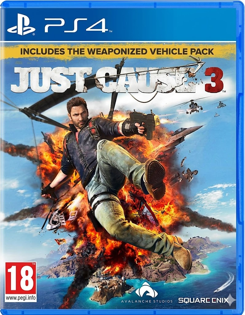 Just Cause 3 – Jeu PS4 – Action Aventure Monde Ouvert – Version Française