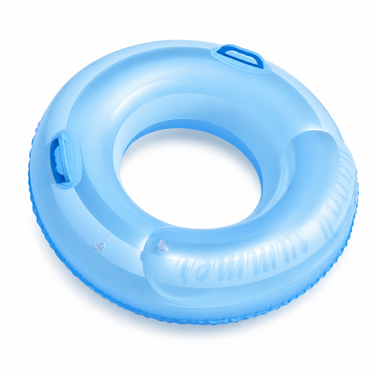 Bouée Gonflable Adulte Double Airbag 60-80 kg – Anneau Natation avec Poignées – Piscine, Plage & Vacances