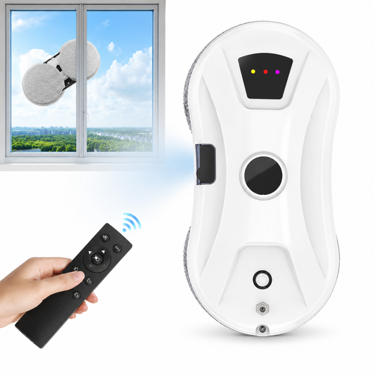 Electric window cleaning robot 5600 Pa with remote control, EU plug