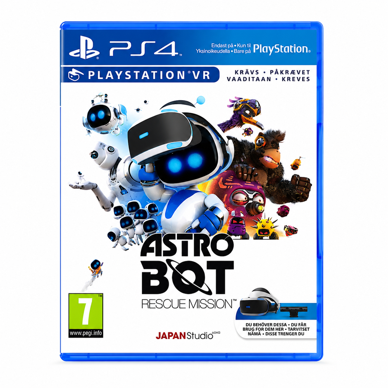 Astro Bot Rescue Mission PS4 PlayStation VR Jeu PlayStation 4 Édition Européenne