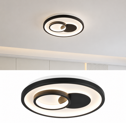Plafonnier LED 30W Dimmable avec Mémoire – 3 Températures 3000K-6500K – Design Rond Salon, Chambre & Cuisine