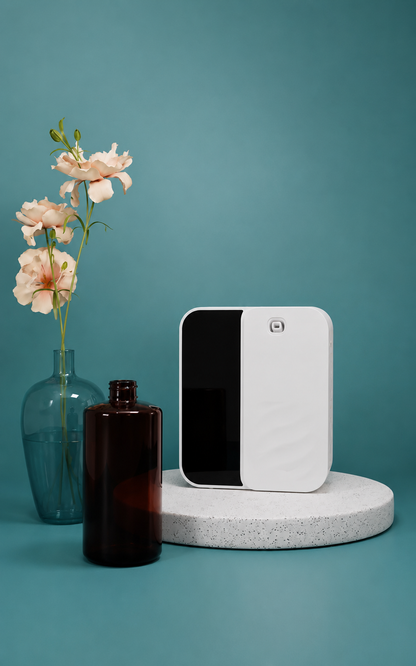 Diffuseur de Parfum Professionnel Bluetooth 1000 m³ – Huiles Essentielles Programmable – Maison, Hôtel, Bureau & Commerce – Blanc