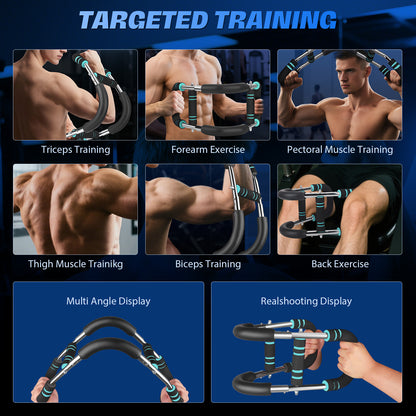 Arm Twister Trainer 20-60kg – Adjustable Chest Workout Equipment – Fitness Resistance Spring