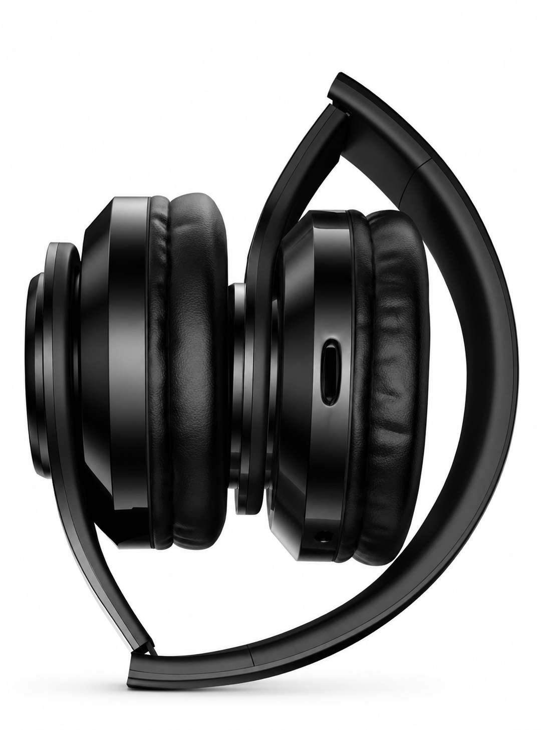 Casque Bluetooth 5.3 Sans Fil Pliable – HiFi Over Ear, Micro HD, Carte TF, Radio FM, Noir