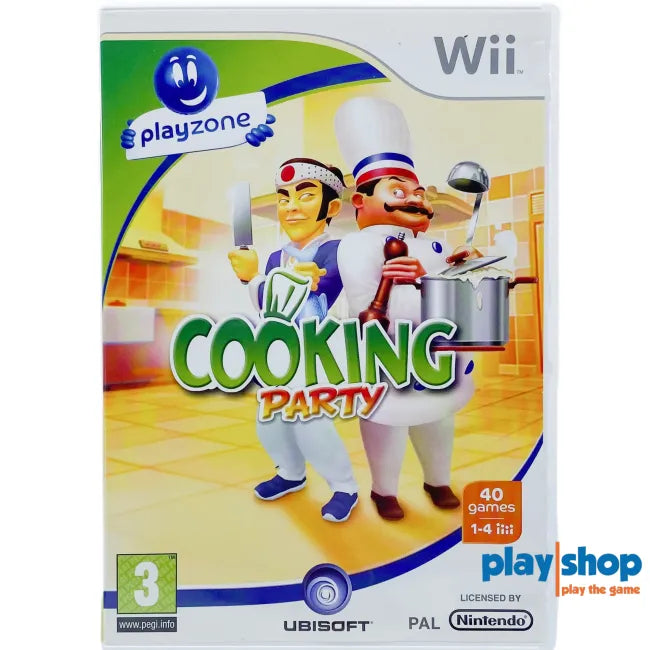 Happy cooking party wii