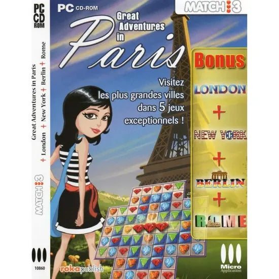jeu pc great adventures in paris
