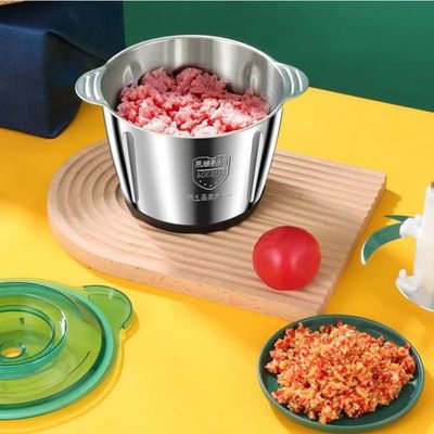 Hachoir à viande électrique 1000W inox 2L multifonction