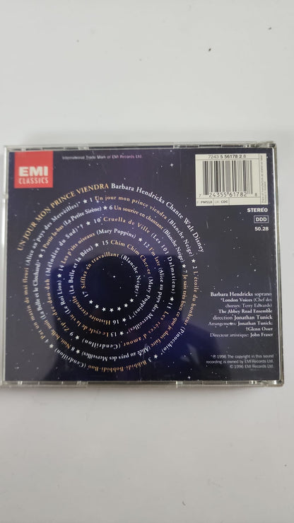 Barbara Hendricks chante Walt Disney – Un jour mon prince viendra – CD EMI Classics