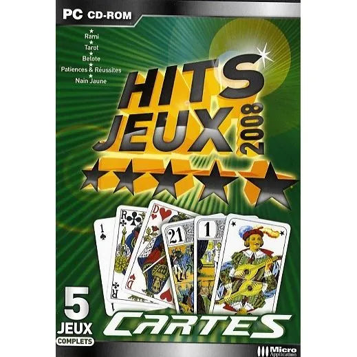 jeu pc hits jeux 2008 cartes