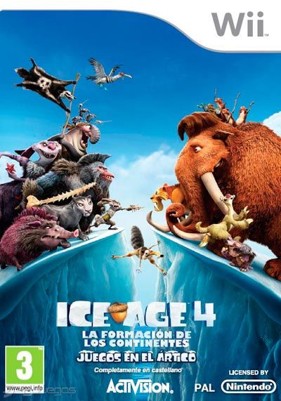 Juego Ice age 4 para wii
