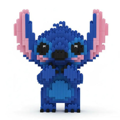 Figurine blocs de construction 21 cm – Modèle animal mignon à assembler – Jeu créatif enfants & adultes – Compatible briques