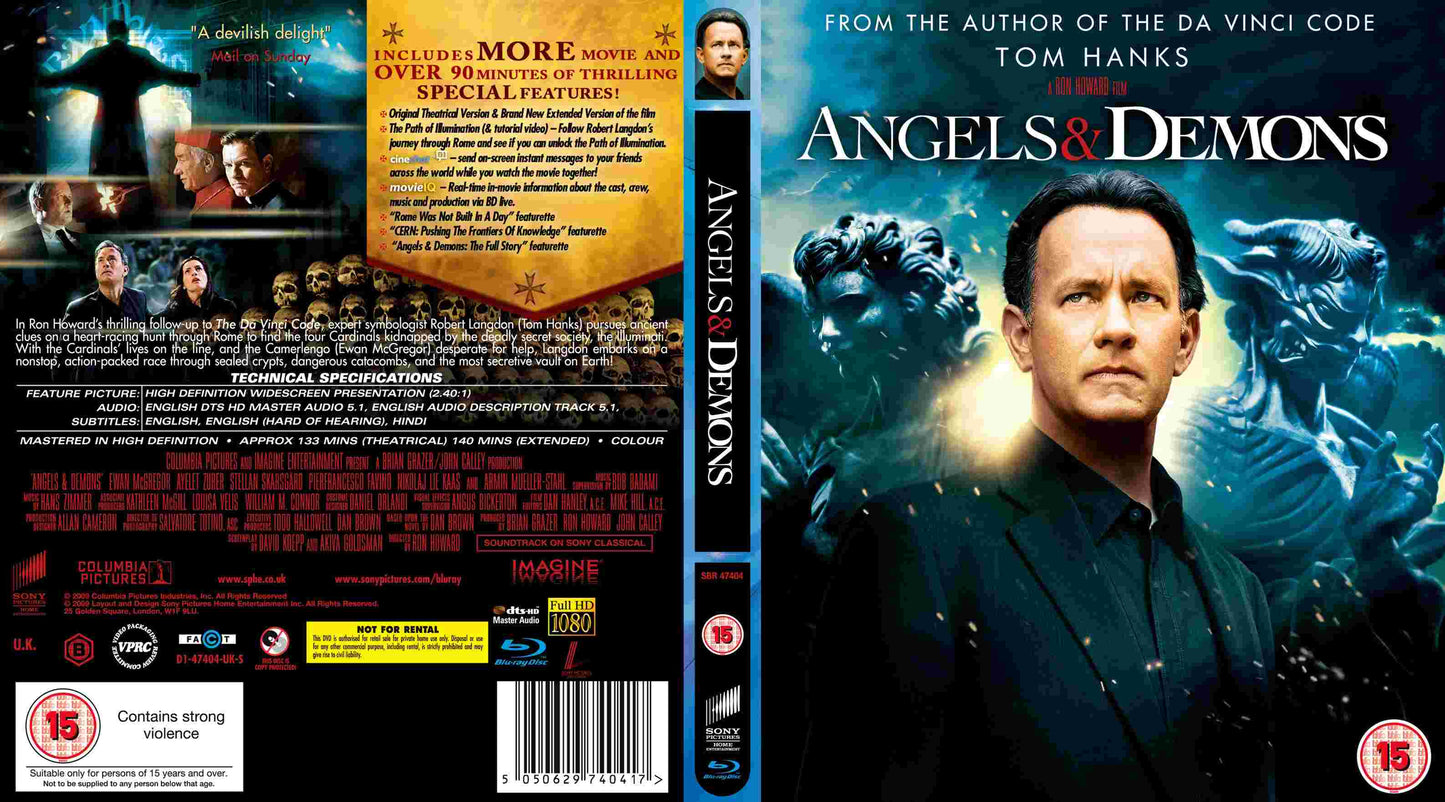 DVD : angels & demons