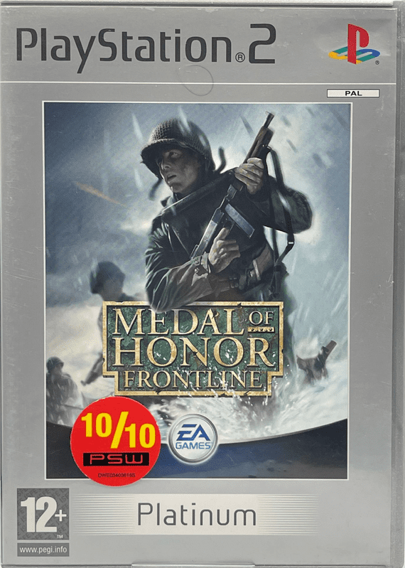 Medal of Honor En Première Ligne Sony PS2 • Jeu Vidéo PlayStation 2 • Complet VF