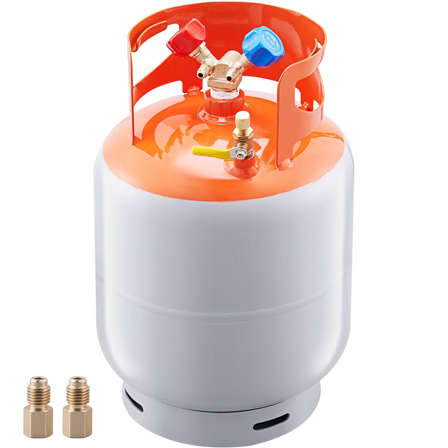 Réservoir de Récupération Réfrigérant 30 lb 400 PSI – Bouteille Cylindrique pour R22 R134A