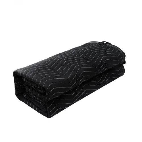 Couverture Acoustique 96" x 80" – Rideau Insonorisant avec Œillets – Blocage Bruit & Lumière pour Porte Studio