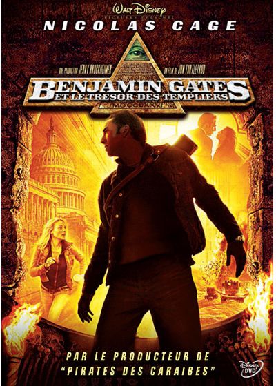 DVD benjamin gates et le trésor des templiers