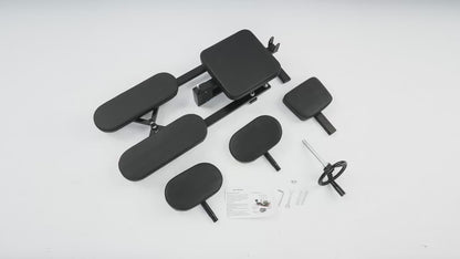 Civière de Jambe 210° Réglable – Machine de Division des Jambes pour Étirement, Flexibilité et Entraînement à Domicile