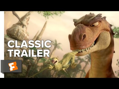 Bande-annonce du film Ice Age 3: Dawn of the Dinosaurs (2009), version originale anglaise.