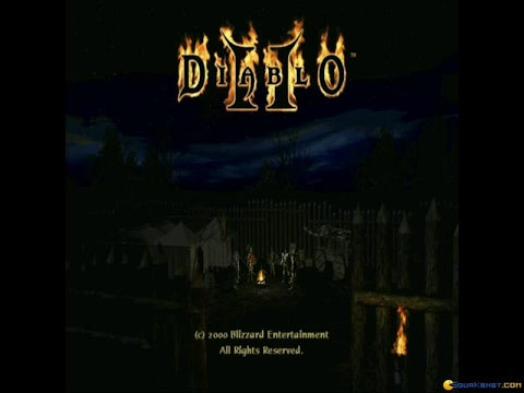 Diablo II – Disques 1 et 2 – PC CD-ROM – Incomplet – Sans Clé — présentation PC