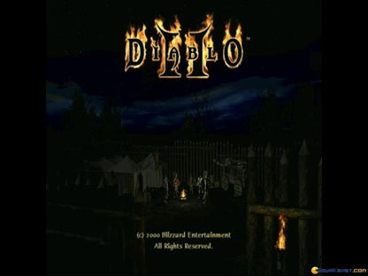 Diablo II – Disques 1 et 2 – PC CD-ROM – Incomplet – Sans Clé — présentation PC