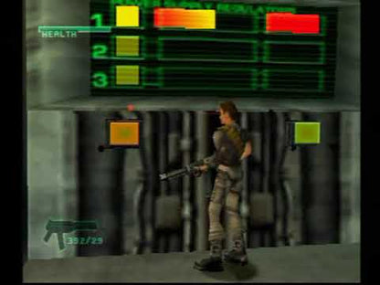 Extrait du premier niveau de C-12 PS1 ; enregistrement exact du disque Demo Only non trouvé.