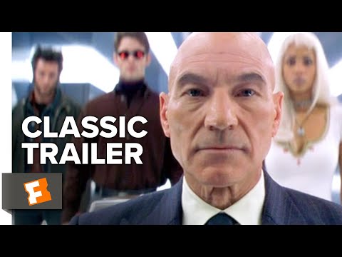 X-Men (2000), Bryan Singer, Patrick Stewart et Hugh Jackman — bande-annonce officielle anglaise, Rotten Tomatoes Classic Trailers.