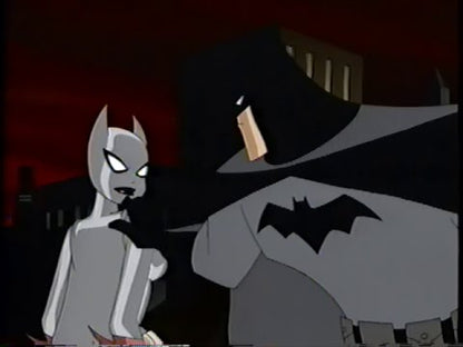 Batman – La Mystérieuse Batwoman (2003), bande-annonce originale anglaise d’archive, aperçu du long-métrage animé.