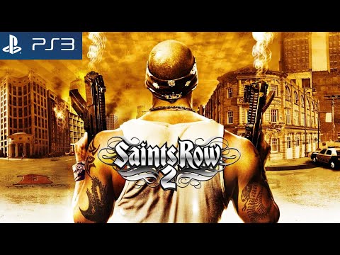 Saints Row 2 Jeu PS3 Blu-Ray – CD Jeu Uniquement Sans Boîtier – Jeu Action Monde Ouvert PlayStation 3 – Vidéo de présentation PS3