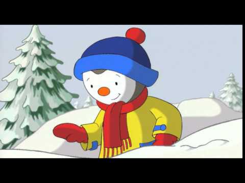 Tes héros — T’choupi fait de la luge, épisode 15 du classique T’choupi et Doudou (programme indiqué sur le DVD), chaîne officielle T’choupi, 5 min 03.