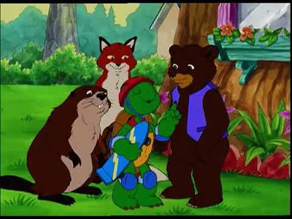 Franklin — aperçu représentatif de la série animée classique en français : « Le Chef d’œuvre de Franklin », archive Language Media Uploads ; correspondance du titre d’épisode avec cette édition non confirmée