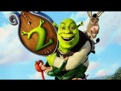 Shrek 2 (2004), bande-annonce française du deuxième film.