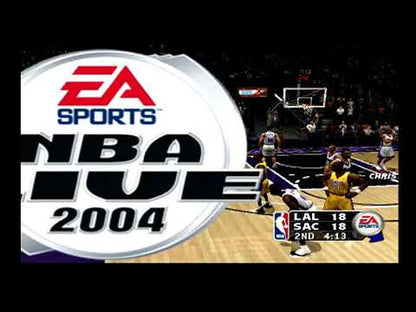 NBA Live 2004 – PS2 – CD seul sans boîtier – Basket-ball – Vidéo de présentation