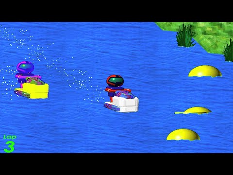 Jetski Speed Demon – Jeu PC CD-ROM Occasion – Course de Jet Ski Arcade – Dynamite – Windows — présentation PC