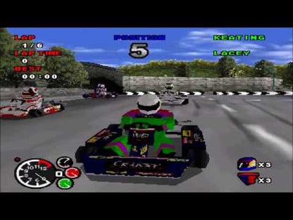 Formula Karts Special Edition – PlayStation – CD seul sans boîtier – Course – Vidéo de présentation