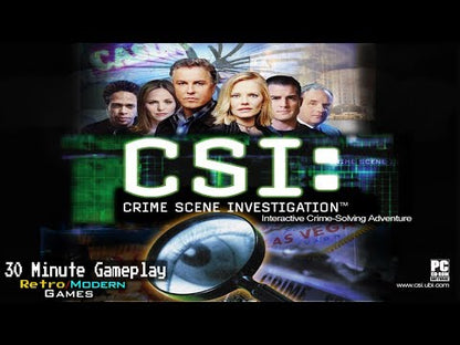 Les Experts PC DVD-ROM Jeu d’Enquête Policier Crime Investigation Ubisoft Just For Gamers Version Française — présentation PC