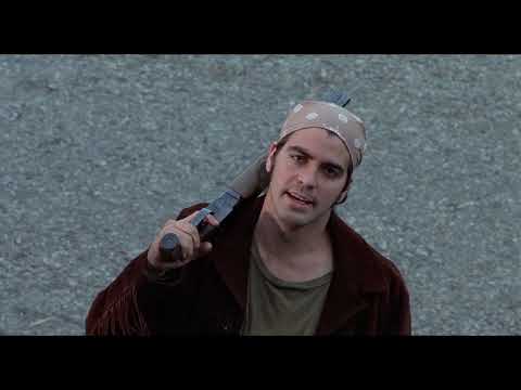 Red Surf — aperçu officiel en anglais, Vinegar Syndrome. George Clooney et Doug Savant ; la promotion d’une édition Blu-ray sert à présenter le film et ne décrit pas le support DVD vendu.