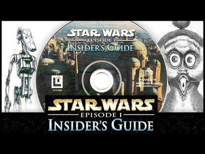 Star Wars Épisode I – La Magie Révélée / Insider’s Guide — visite du CD-ROM PC, commentaires en anglais