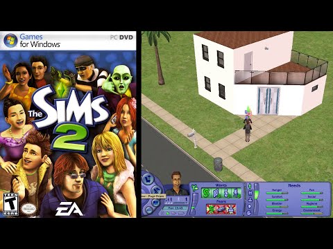 Les Sims 2 Jeu PC CD-ROM Complet 4 Disques Clé d’Installation Déjà Utilisée Simulation de Vie EA Games — présentation PC