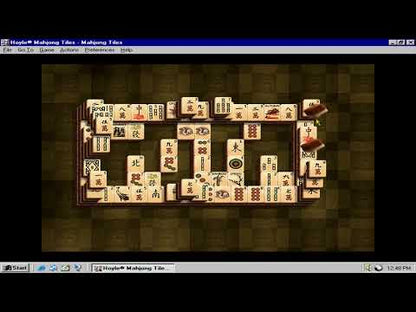 Le Mah Jong (Hoyle Mahjong Tiles, Sierra) — présentation du jeu PC
